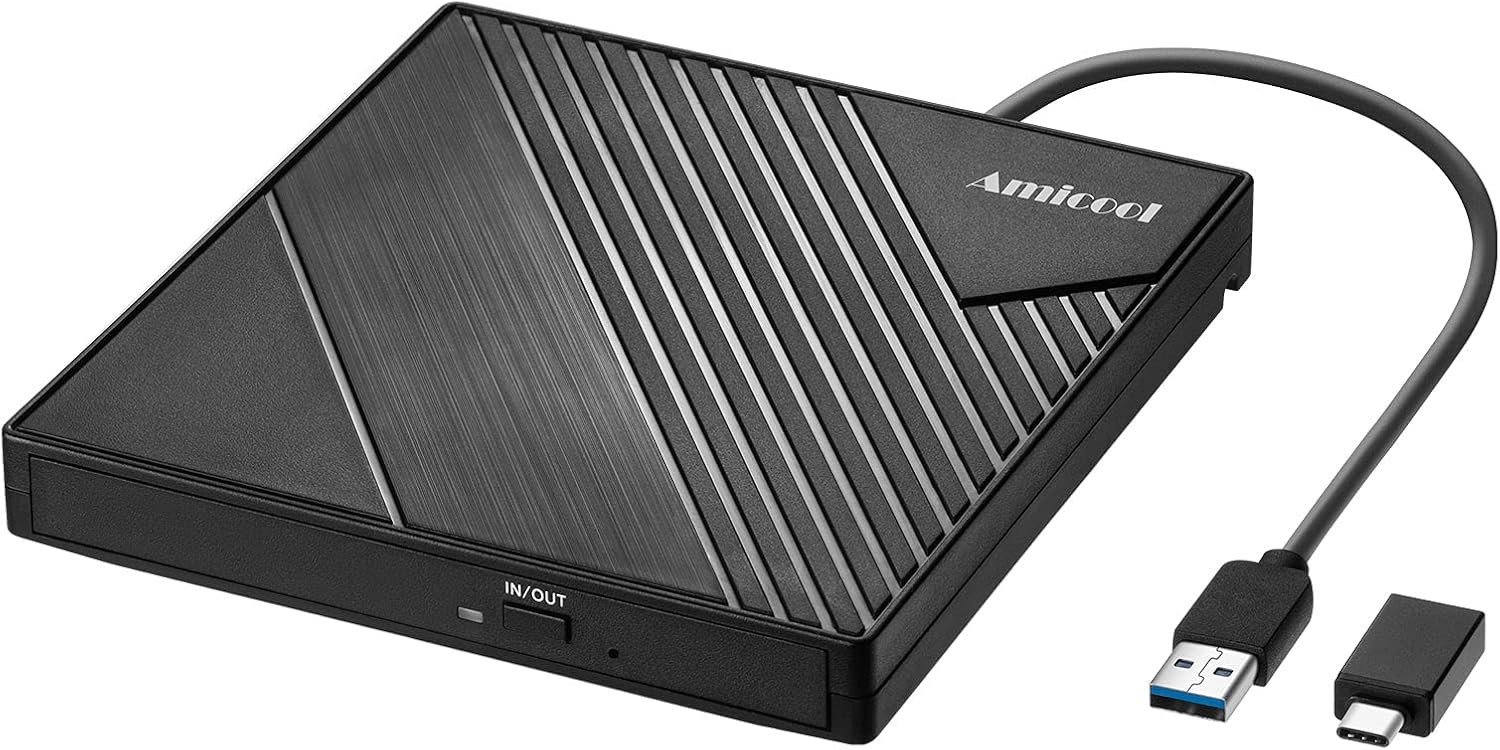External CD/DVD Drive for Laptop