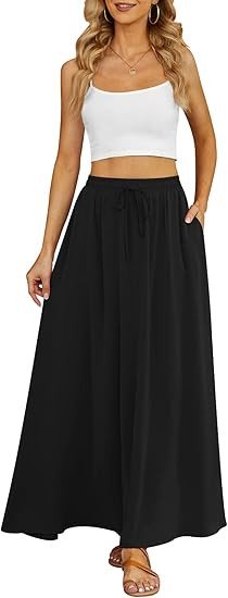 Women's Flowy Maxi Skirt