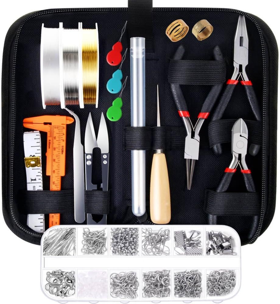 PAXCOO Jewelry Making Supplies Kit
