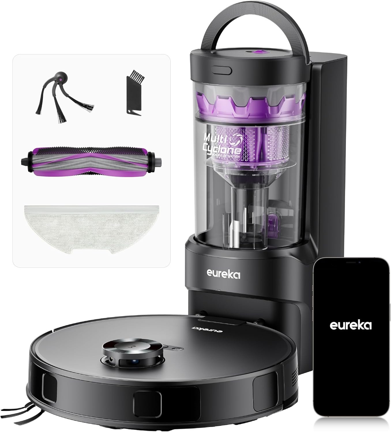 Tikom Robot Vacuum and Mop Combo