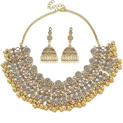 Retro Indian Traditional Jewellery Set For Women Bridal