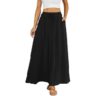 Women's Flowy Maxi Skirt