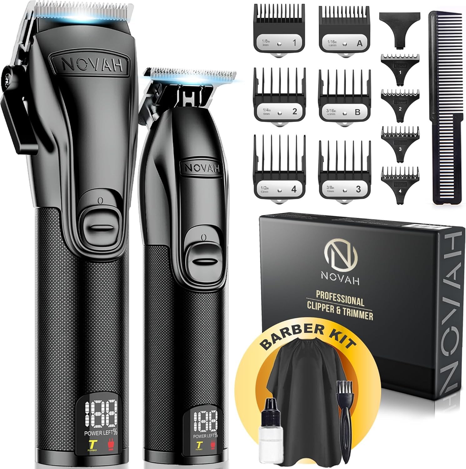 Novah® Professional Hair Clippers for Men