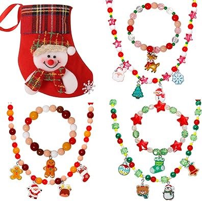 PinkSheep Toddler Jewelry Kids Necklace Choker and Bracelet
